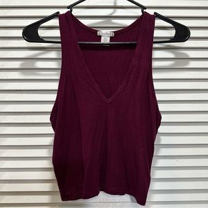 Vneck Crop Top